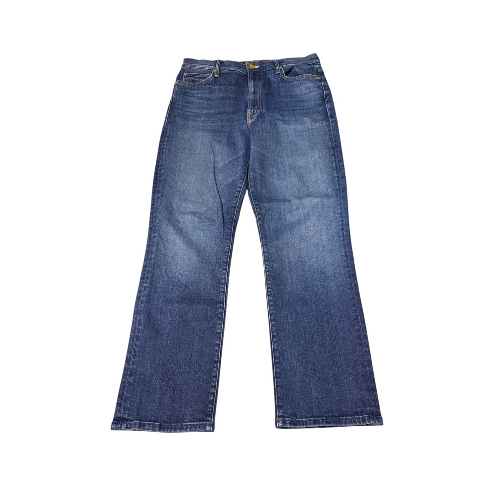 Mother The Swooner Rascal Ankle Jeans Until Next Time Blue Womens 31X27